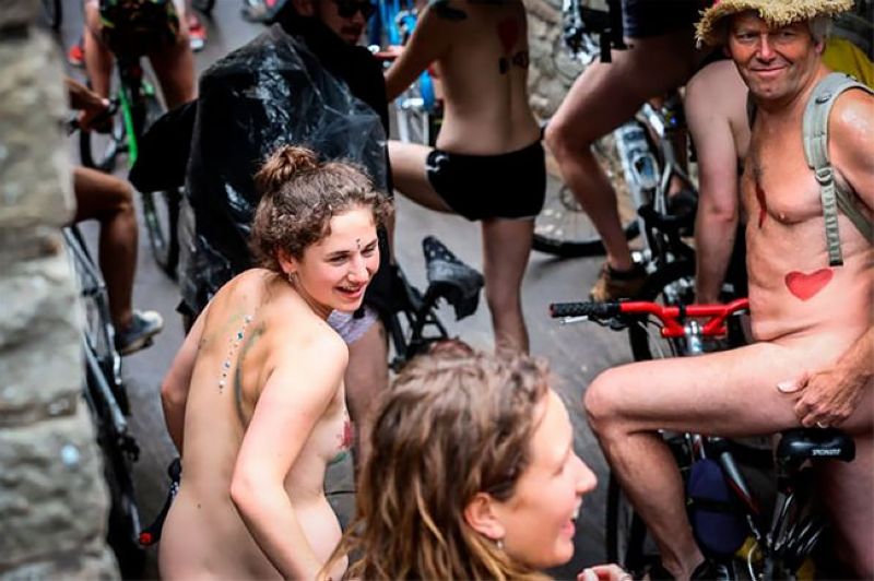 World Naked Bike Ride London 2017