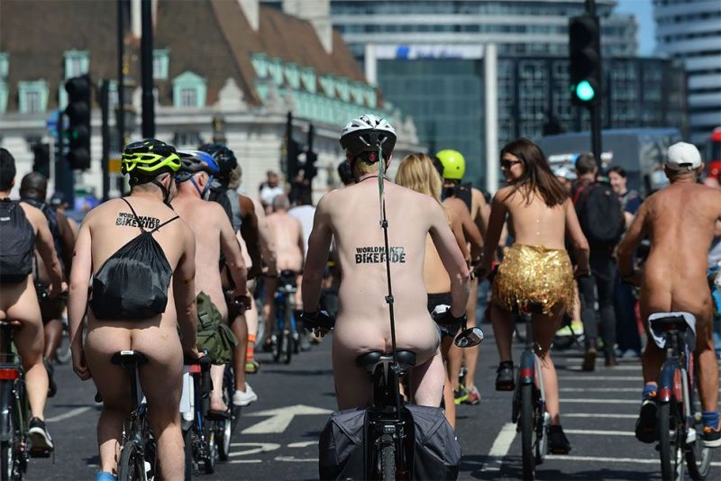 World Naked Bike Ride London 2017