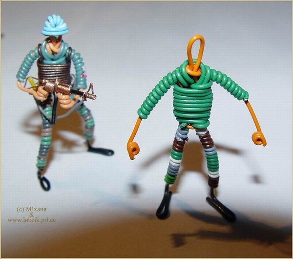 Солдатики из проволки