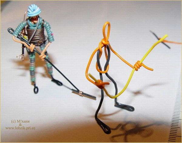 Солдатики из проволки