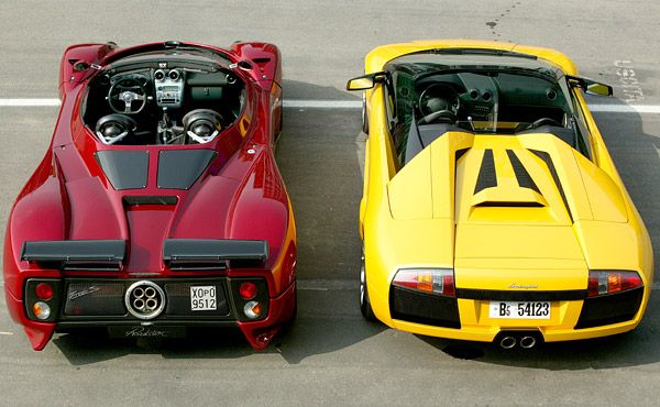 Pagani vs. Lamborghini