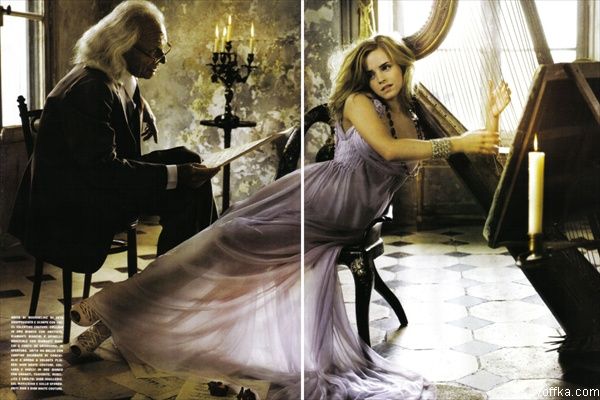 ���� ������ (Emma Watson), ���������� ��� Vogue Italia