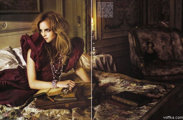 ���� ������ (Emma Watson), ���������� ��� Vogue Italia