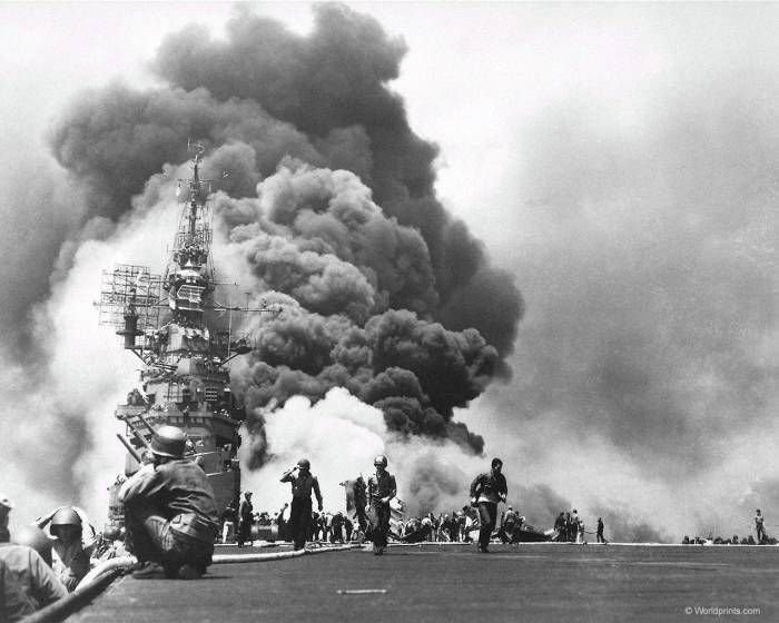 Вторая мировая война сточки зрения США (фото)