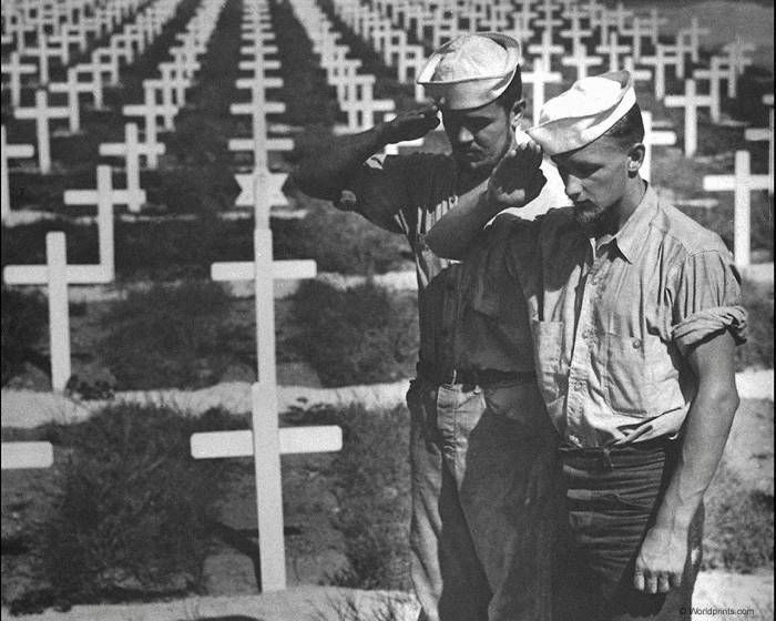 Вторая мировая война сточки зрения США (фото)