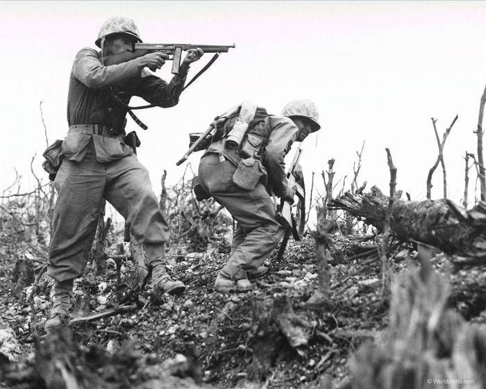 Вторая мировая война сточки зрения США (фото)