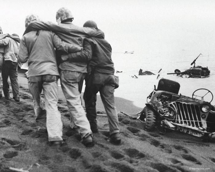 Вторая мировая война сточки зрения США (фото)