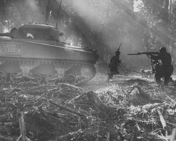 Вторая мировая война сточки зрения США (фото)