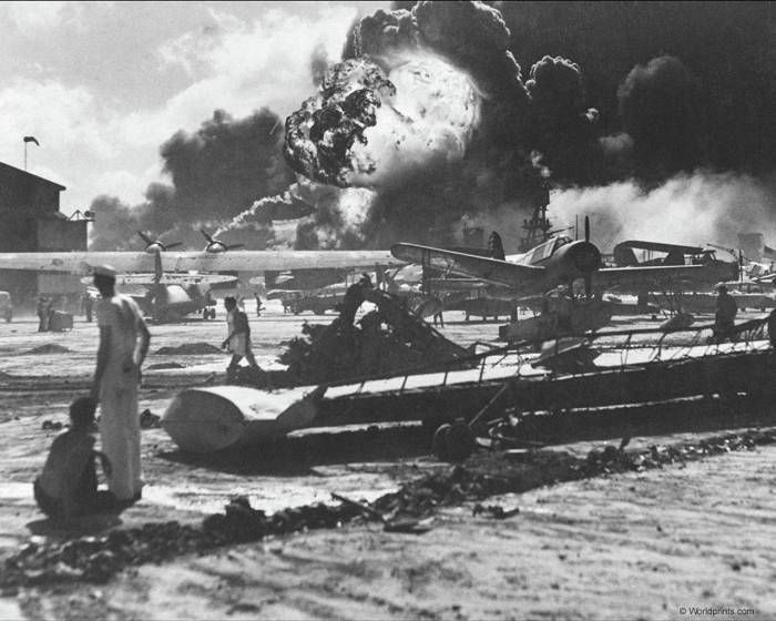 Вторая мировая война сточки зрения США (фото)