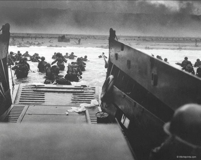 Вторая мировая война сточки зрения США (фото)