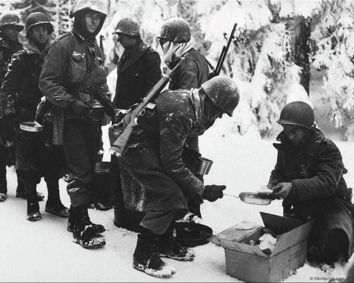 Вторая мировая война сточки зрения США (фото)