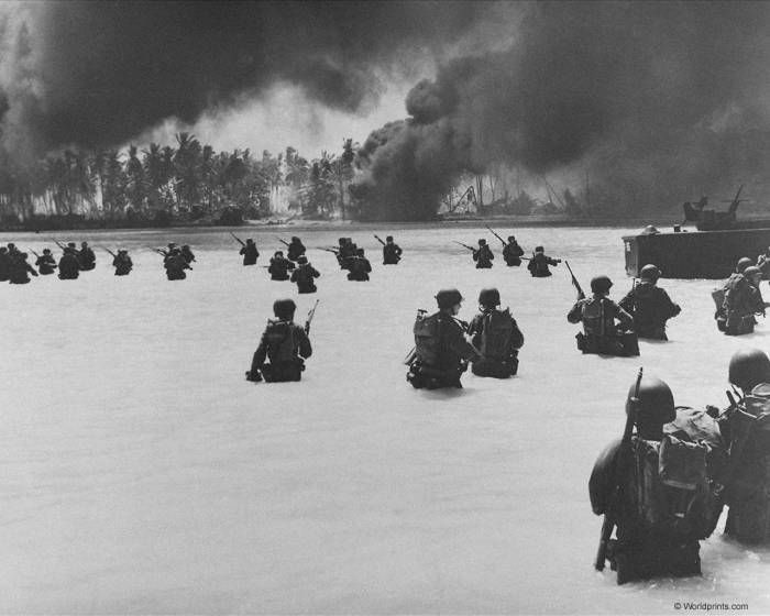 Вторая мировая война сточки зрения США (фото)