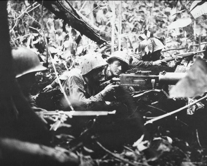 Вторая мировая война сточки зрения США (фото)