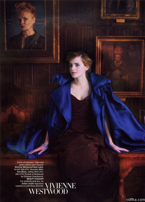 ���� ������ (Emma Watson) � ������ ��������� ��� ������� Harper's Bazaar ������� 2008