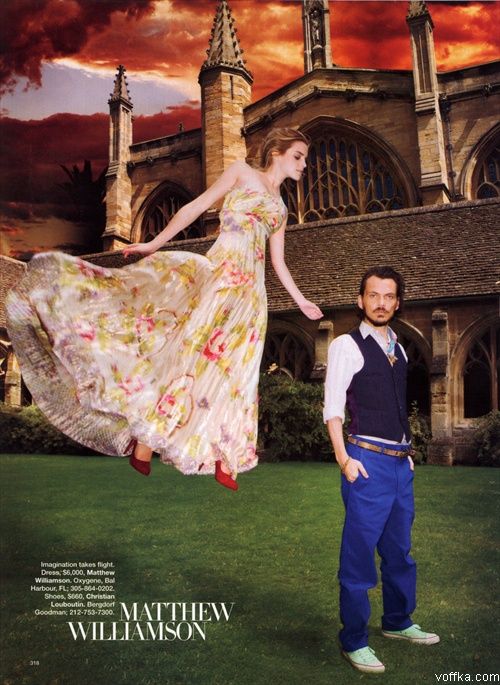 ���� ������ (Emma Watson) � ������ ��������� ��� ������� Harper's Bazaar ������� 2008