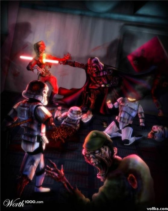 зомби - звездные войны