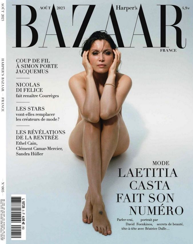 Летиция Каста в журнале Harper's Bazaar France