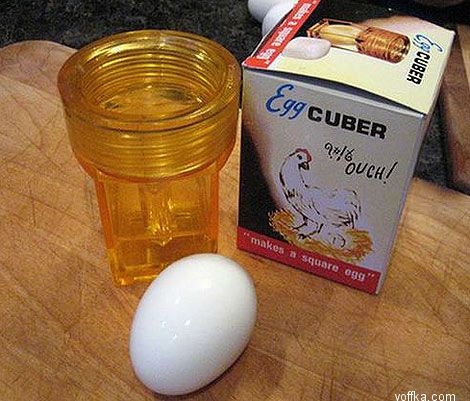 Делаем кубические яйца :-)