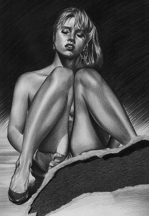 Интересная фантазия у художника