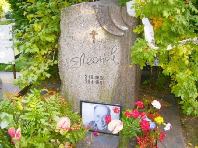 Могилы русских актеров