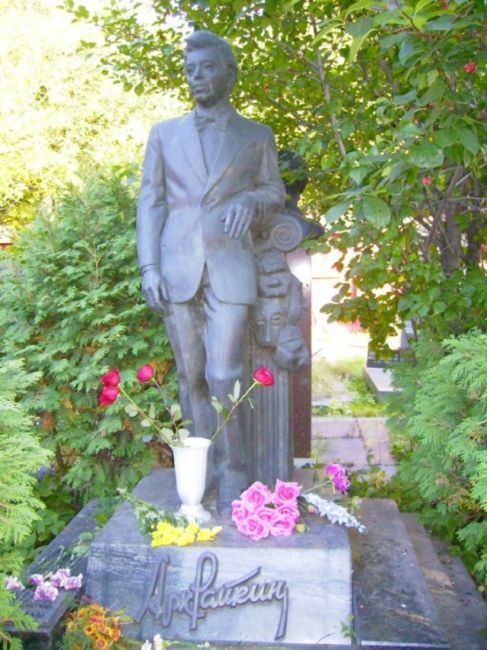 Могилы русских актеров