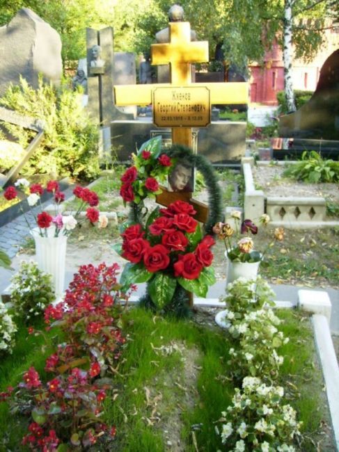 Могилы русских актеров